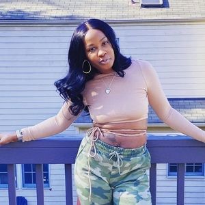 Women’s Caramel Crop Top, Wrap Around